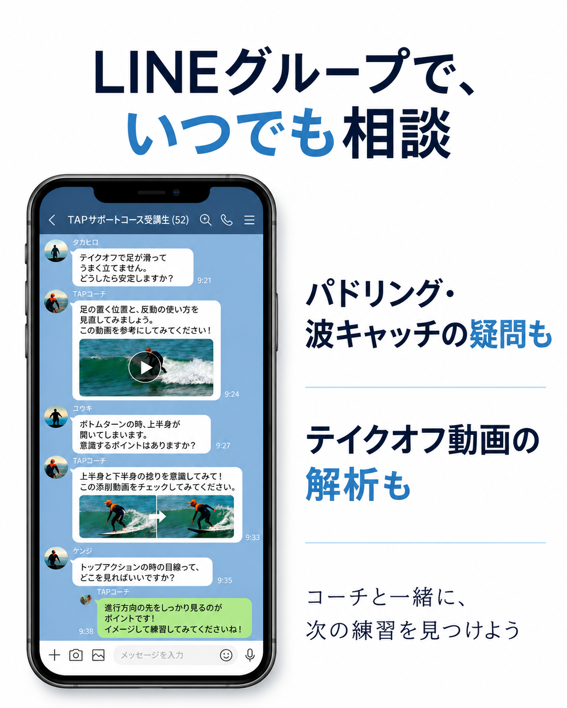 TAPの学習とサポート